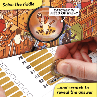 Riddle Pics: Mayhem in the Library