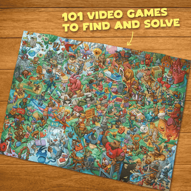 Riddle Pics: Video Game Valley