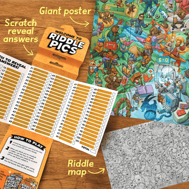Riddle Pics: Video Game Valley