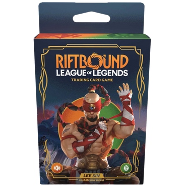 Riftbound: League of Legends TCG - Set 1: Origins Champion Deck (Lee-Sin)