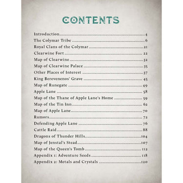 RuneQuest Gamemaster Screen Pack by Chaosium, featuring a detailed RPG screen with game rules and reference charts for gameplay.