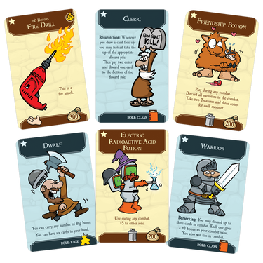 Munchkin: Second Edition starting cards