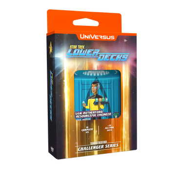 UniVersus CCG: Star Trek Lower Decks Challenger Series Deck (Sam Rutherford)