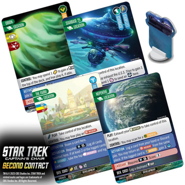 Star Trek: Captain's Chair - Second Contact (PRE-ORDER) - Thirsty Meeples