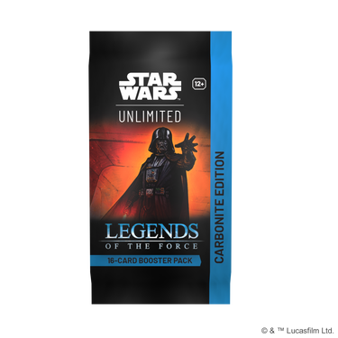 Star Wars: Unlimited - Legends of the Force Carbonite Collector Booster Display