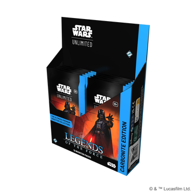 Star Wars: Unlimited - Legends of the Force Carbonite Collector Booster Display