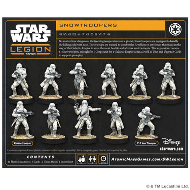 Snowtroopers components