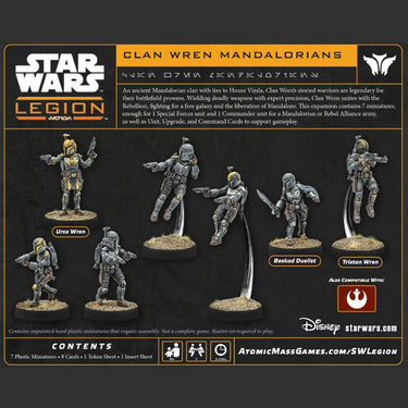 Star Wars: Legion -  Clan Wren Mandalorians (PRE-ORDER)