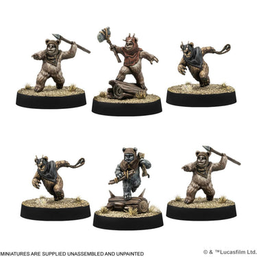 Star Wars: Legion - Ewok Warriors - Thirsty Meeples