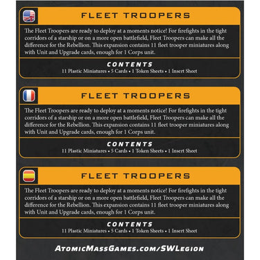 Star Wars: Legion - Fleet Troopers
