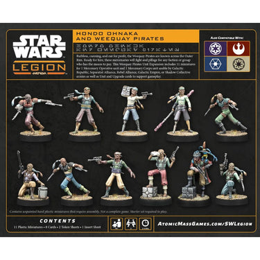 Star Wars: Legion - Hondo Ohnaka & Weequay Pirates
