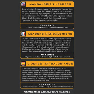 Star Wars: Legion -  Mandalorian Leaders (PRE-ORDER)