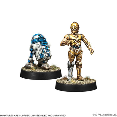 Star Wars: Legion - R2-D2 & C-3P0 - Thirsty Meeples