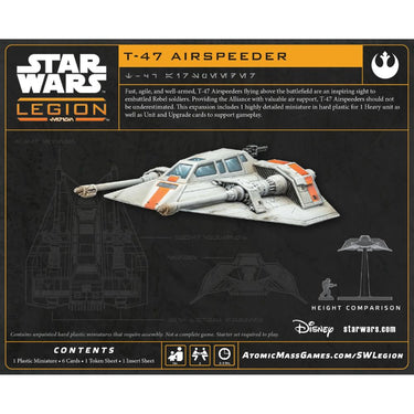 Star Wars: Legion - T-47 Airspeeder - Thirsty Meeples