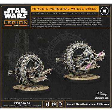 Star Wars: Legion - TSMEU-6 Personal Wheel Bike (PRE-ORDER) - Thirsty Meeples