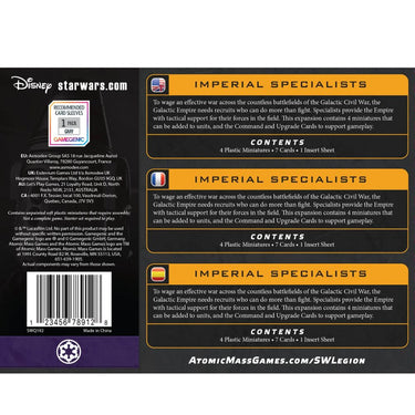 Star Wars: Legion - Imperial Specialist