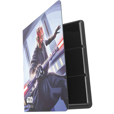 Star Wars: Unlimited 18-Pocket Album (Qui-Gon Jinn & Darth Maul) - Thirsty Meeples