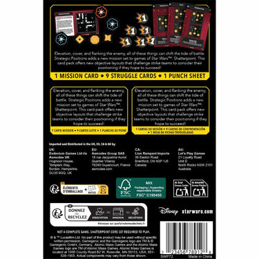 Star Wars: Shatterpoint - Strategic Positions Mission Pack