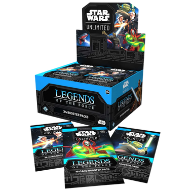 Star Wars: Unlimited - Legends of the Force Booster Box (24 Packs)