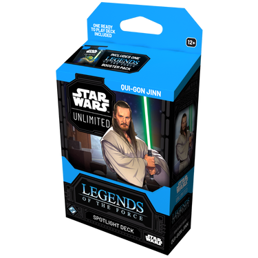 Star Wars: Unlimited - Legends of the Force Spotlight Deck (Qui-Gon Jinn)