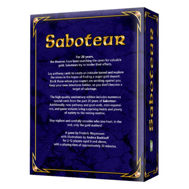Saboteur: 20 Year Edition - Thirsty Meeples