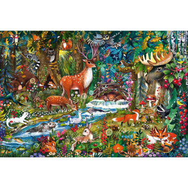 Animals in the Forests of Europe