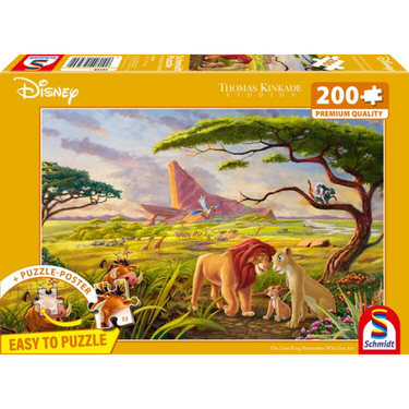 Thomas Kinkade: Disney The Lion King Remember Who You Are