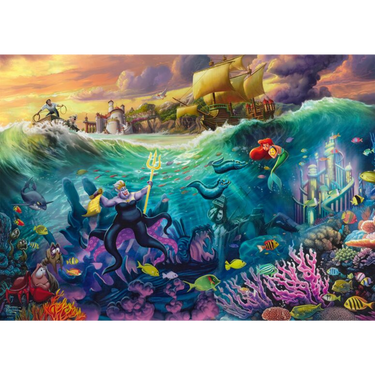 Thomas Kinkade: The Little Mermaid - Ursula