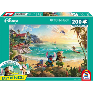 Thomas Kinkade: Disney Lilo and Stitch