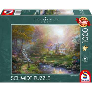 Thomas Kinkade: A Mother's Perfect Day - Thirsty Meeples