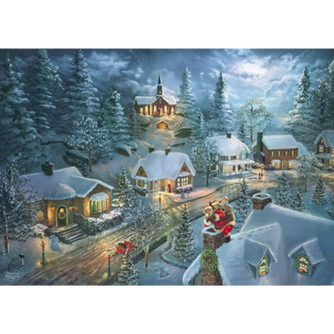 Thomas Kinkade: Santa's Silent Night