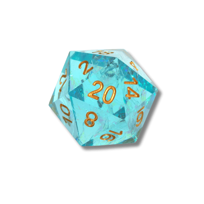 Sharp Aqua Fairy RPG Dice Set (PRE-ORDER)