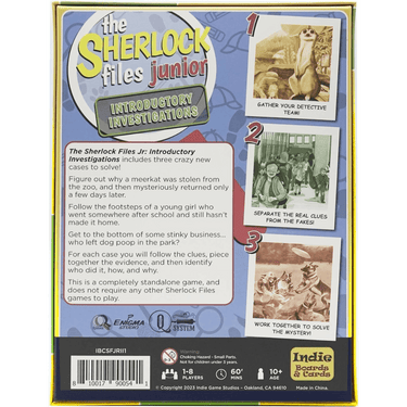 Sherlock Files Junior: Introductory Investigations - Thirsty Meeples