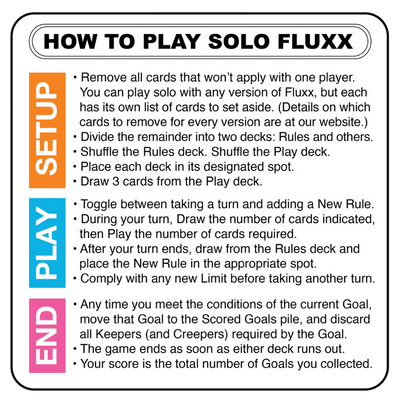 Solo Fluxx Playmat (PRE-ORDER)