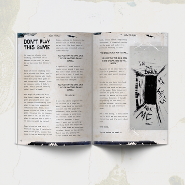 Don't Play This Game RPG: Survival Rulebook