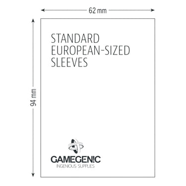 Board Game Sleeves: Standard European Clear Matte