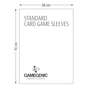 Board Game Sleeves: Standard Card Game Clear Matte