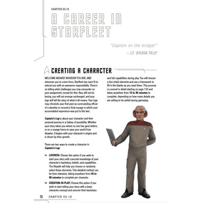 Star Trek Adventures RPG: Captain's Log Solo Roleplaying Game (TOS Edition)