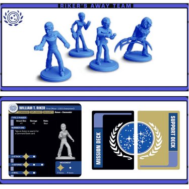 Star Trek Away Missions: Battle of Wolf 359 Core Set - Thirsty Meeples