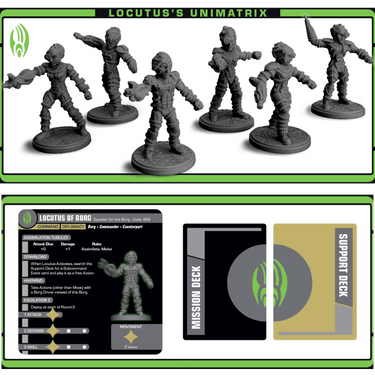 Star Trek Away Missions: Battle of Wolf 359 Core Set - Thirsty Meeples