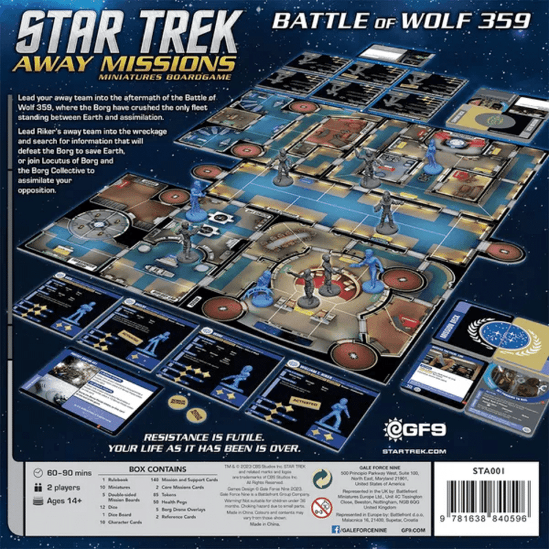 Star Trek Away Missions: Battle of Wolf 359 Core Set