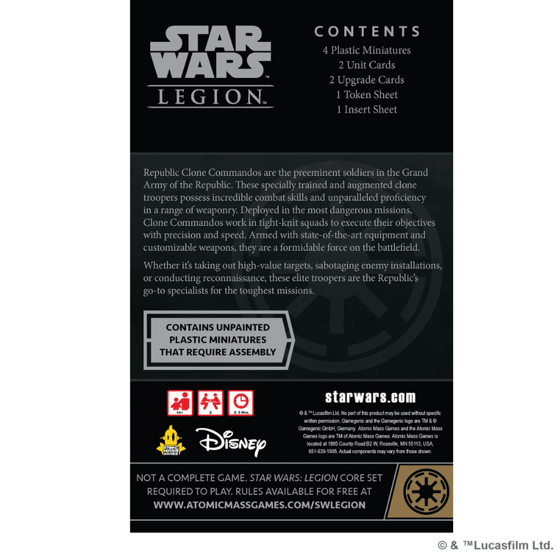 Star Wars: Legion - Republic Clone Commandos (PRE-ORDER)