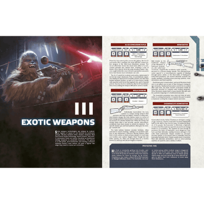 Gear & Equipment in Star Wars RPG 