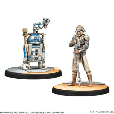 Star Wars Shatterpoint Fearless and Inventive Squad Pack for War Games by Atomic Mass Games, featuring detailed miniatures.