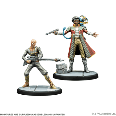 Star Wars: Shatterpoint That's Good Business Squad Pack war game set by Atomic Mass Games featuring miniatures and game components.