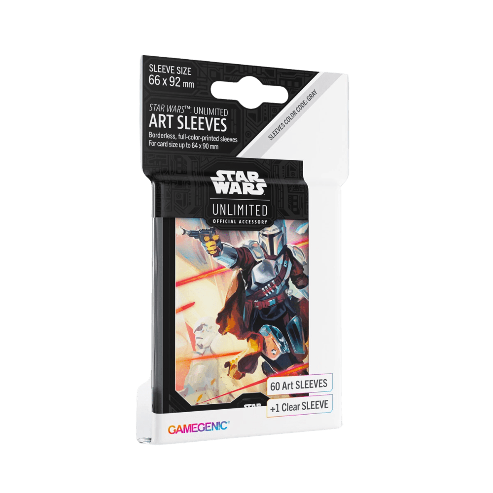 Star Wars: Unlimited Art Sleeves (Mandalorian) (PRE-ORDER)