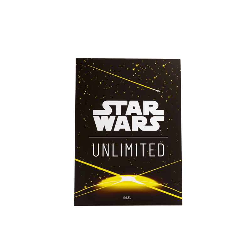 Star Wars: Unlimited Art Sleeves (Space Yellow) (PRE-ORDER)