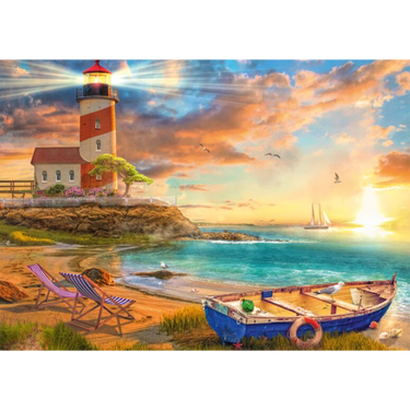 Sunset over Lighthouse Bay
