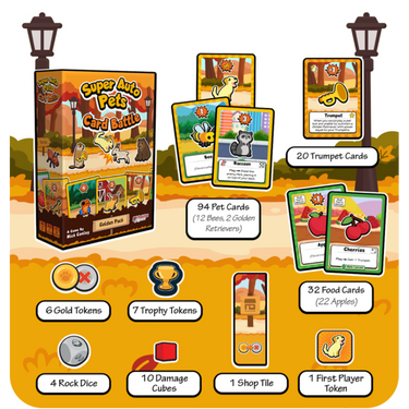 Super Auto Pets Card Battle: Golden Pack (PRE-ORDER)