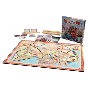 Ticket to Ride Map Collection 1: Asia - Thirsty Meeples